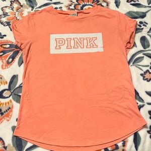 PINK Victoria's Secret Coral Tee